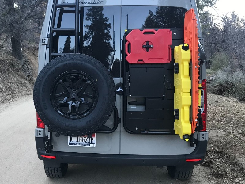 BackPAC Rear Door Storage Space Saver - Universal | Aluminess