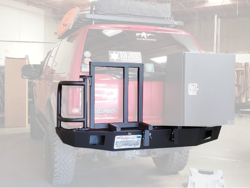 Aluminess rear bumper hotsell
