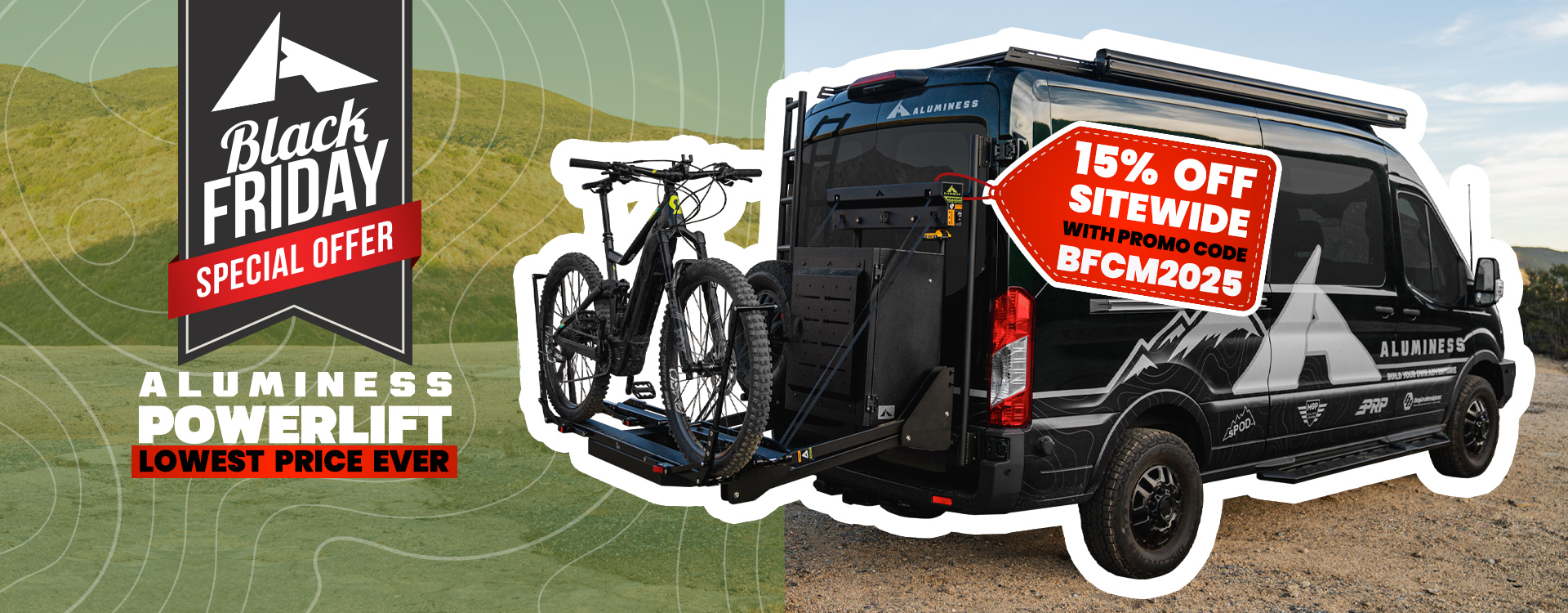 Aluminess Black Friday Cyber Monday Promotion