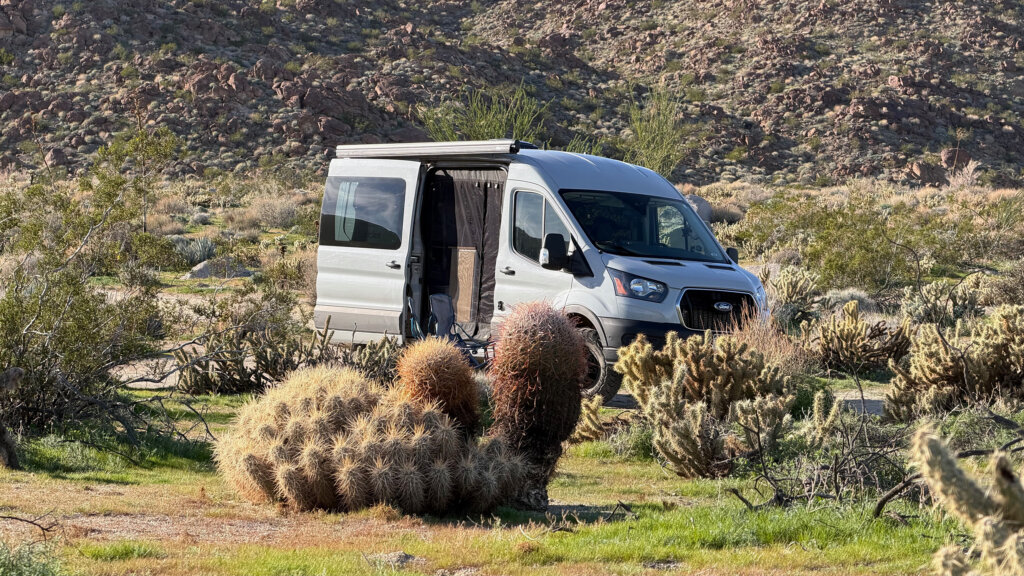 Jim Preston and his @AWDTransitOverland Van