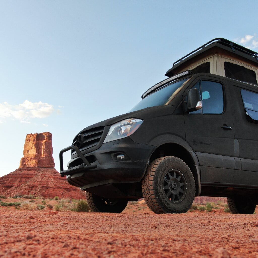 Nick & Micah of Advanturing in their Sprinter Van