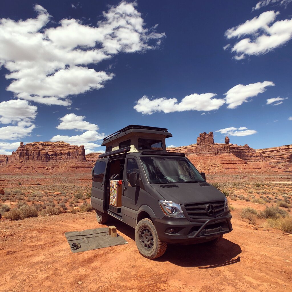 Nick & Micah of Advanturing in their Sprinter Van