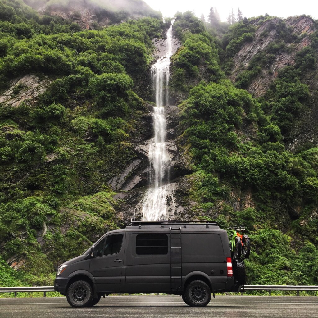 Nick & Micah of Advanturing in their Sprinter Van