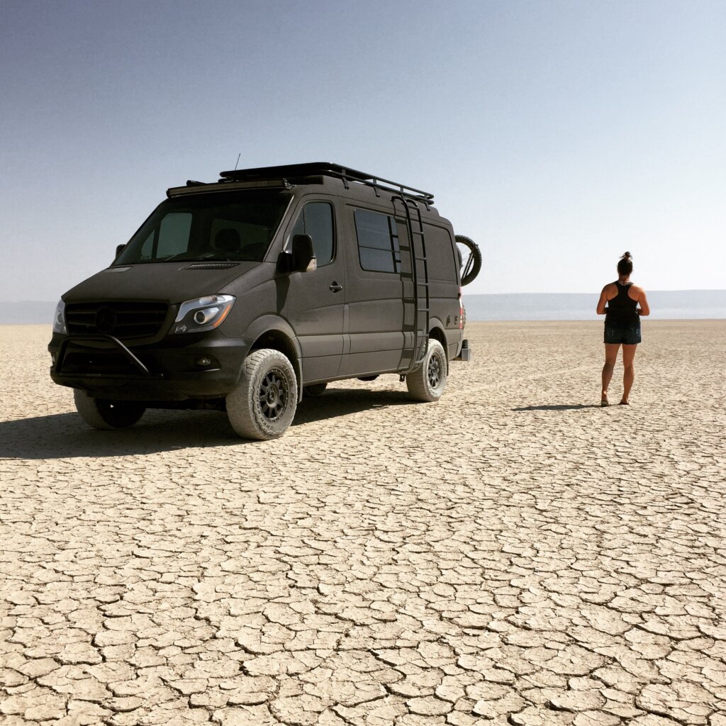 Nick & Micah of Advanturing in their Sprinter Van