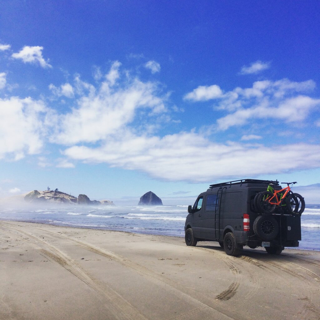 Nick & Micah of Advanturing in their Sprinter Van