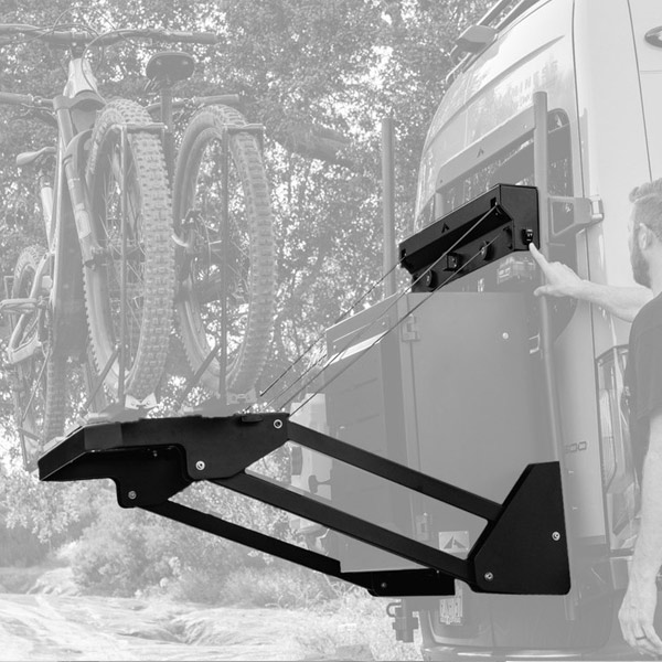 Sprinter Van Rear Products PowerLift Bike Rack